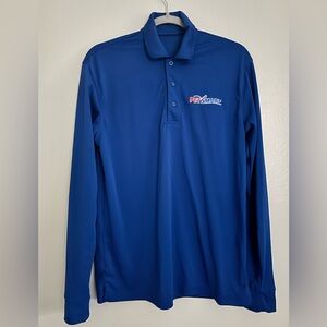 PETSMART Employee Long Sleeve Performance Polo Uniform Shirt - Men's Size Medium